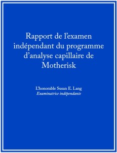 report cover