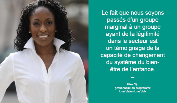 Kike Ojo, gestionnaire du programme Une vision une voix, réfléchit au dixième anniversaire de la Table ronde sur l’antioppression