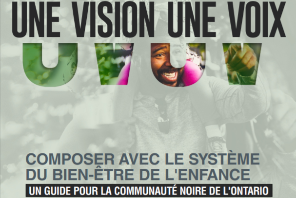UVUV relance le guide Composer avec le système du bien-être de l’enfance : Un guide pour la communauté noire de l’Ontario