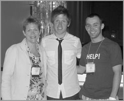 Virginia Rowden, Josh Shipp and Adam Diamond