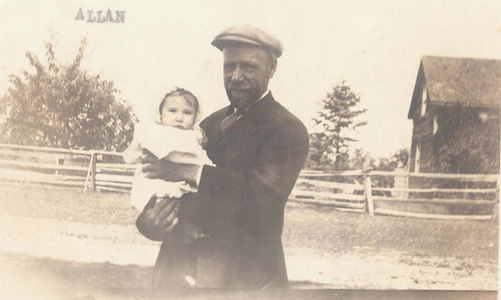 The first-ever Agent for Simcoe County CAS - photo taken in 1918