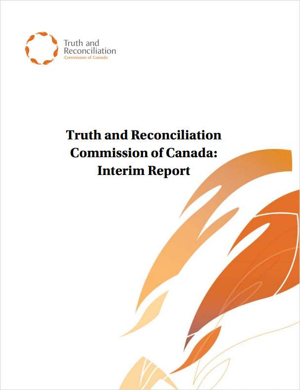 Publication du rapport de la Commission de vérité et réconciliation du Canada
