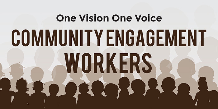 One Vision One Voice Engagement Workers Graphic
