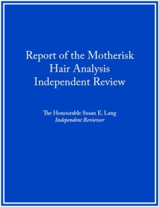 Independent review report cover