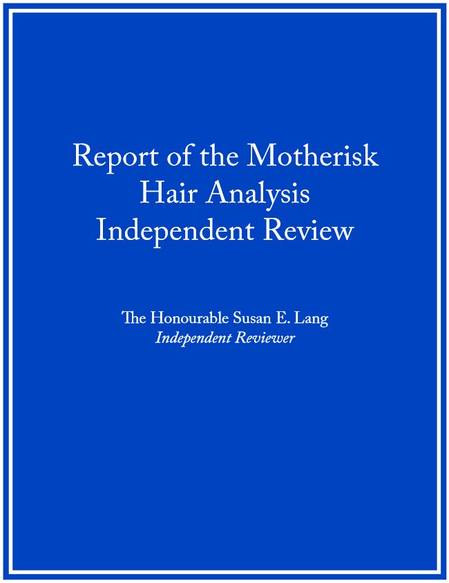 Independent review report cover