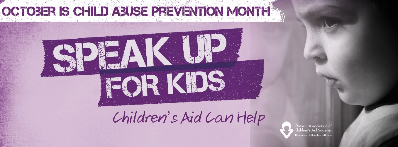 OACAS and Children’s Aid Societies launch Child Abuse Prevention Month