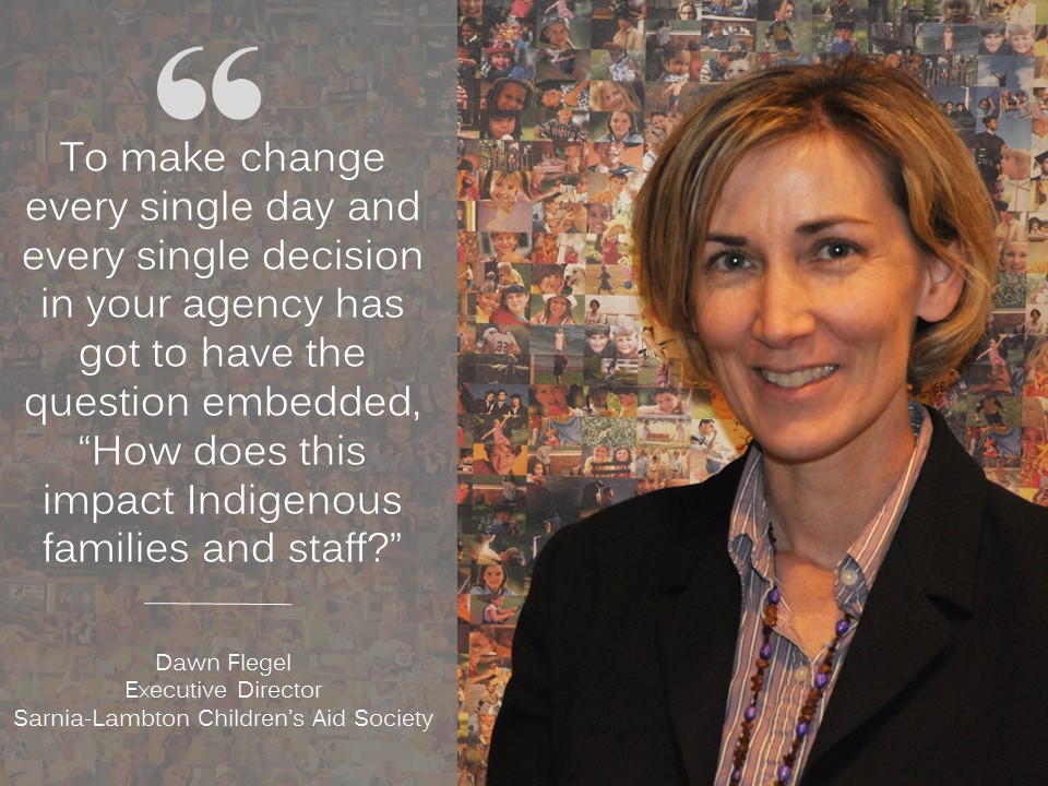 The Truth and Reconciliation Commission's first five recommendations for change are directed at child welfare.