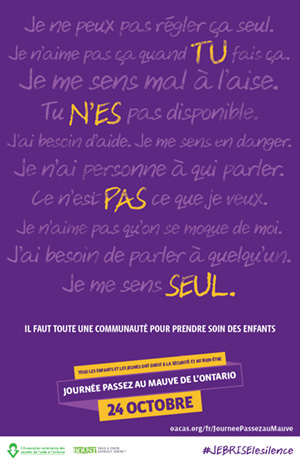 Dress Purple Day Poster