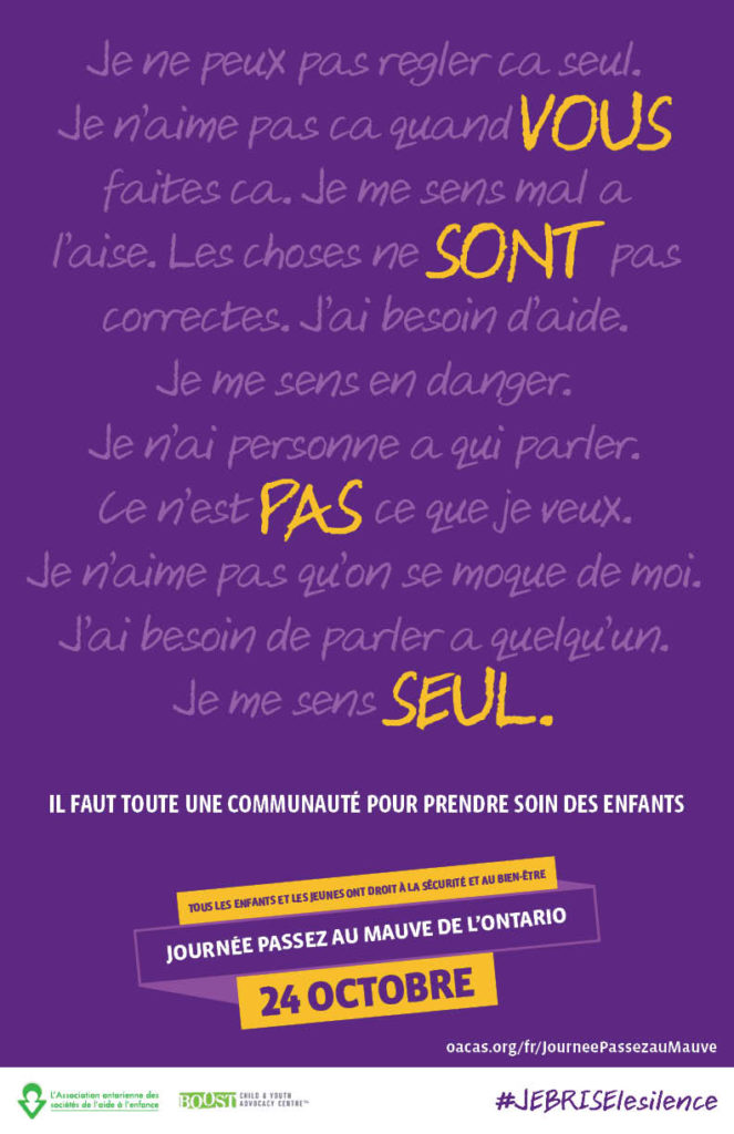 Dress Purple Day Poster