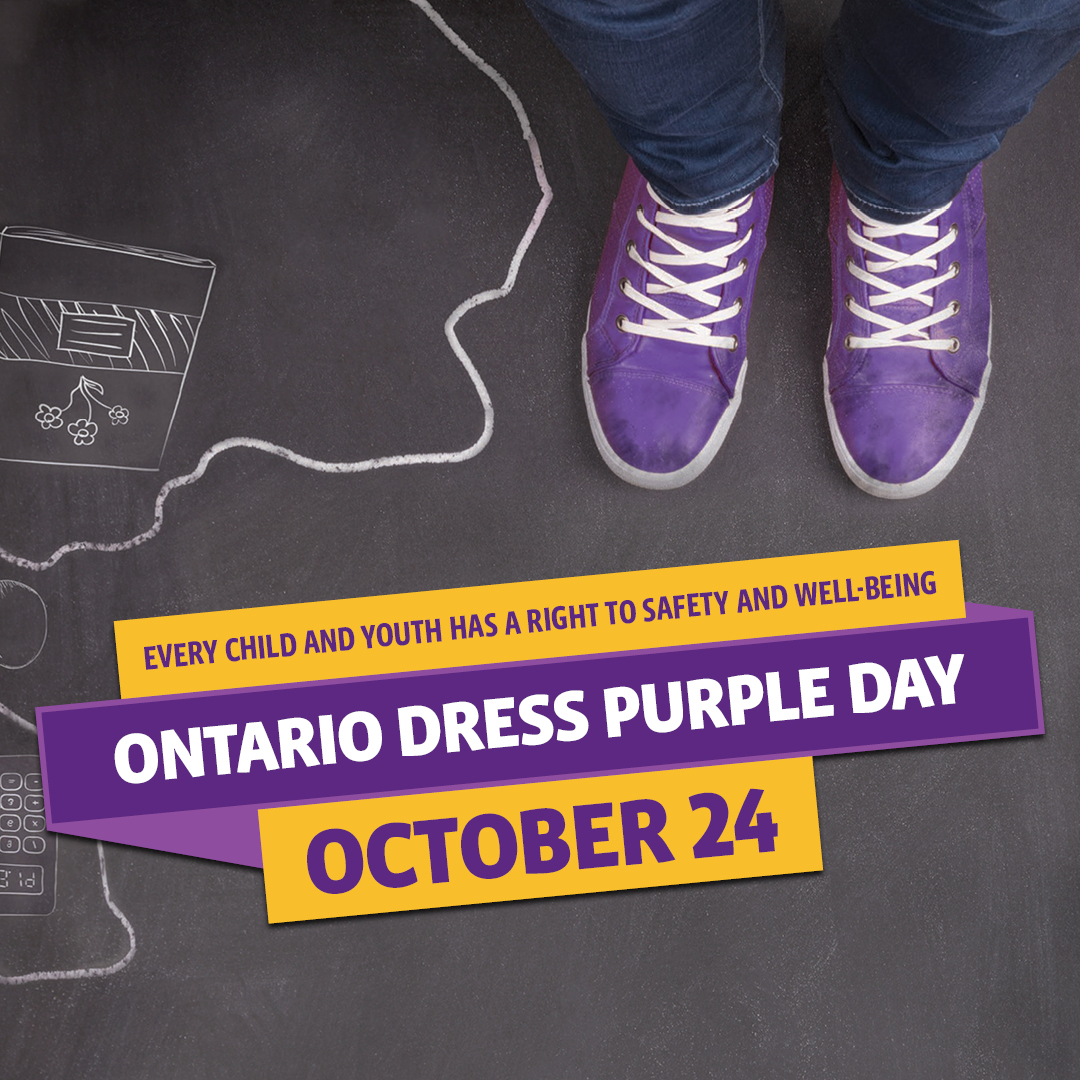 Dress Purple Day Poster