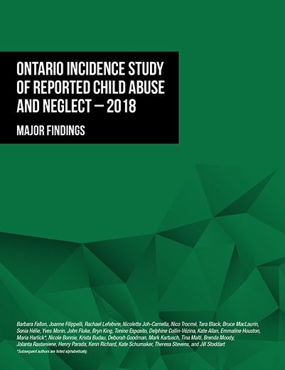 L’étude de recherche de premier plan en Ontario sur la maltraitance et la négligence envers les enfants a publié ses constatations