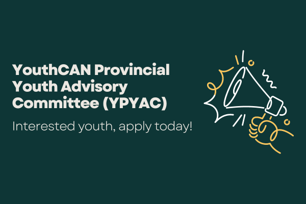 L'AOSAE recrute des jeunes pour le comité consultatif provincial des jeunes de YouthCAN